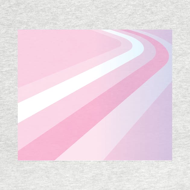 PINK LINES Abstract Art by BruceALMIGHTY Baker